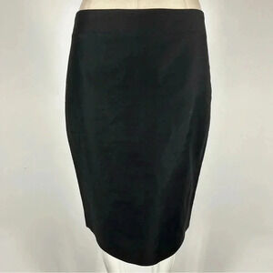 J.Crew No.2 Pencil Skirt Black [Wool/Cotton] Size 6 Classic Workwear Essential